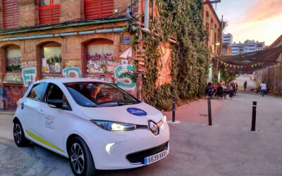 Engeguem un vehicle elèctric compartit de Som Mobilitat a La Bordeta!