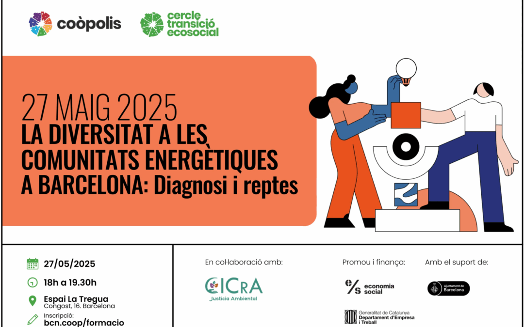 La diversitat a les comunitats energètiques a Barcelona: reptes i diagnosi